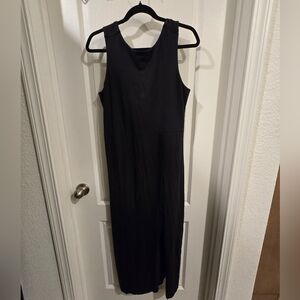 Pact Black Midi Dress